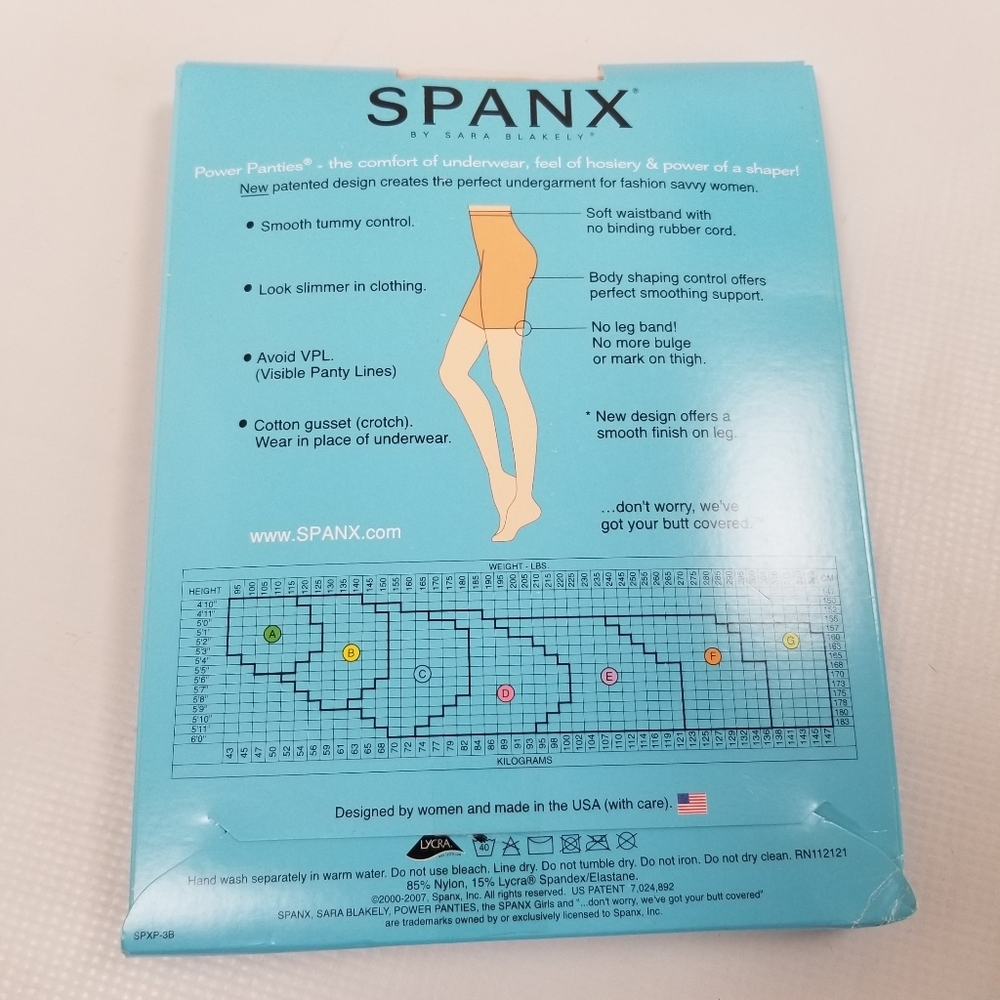 Spanx Power Panties Size G Color Bare NWT - Picture 6 of 6